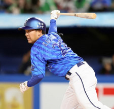DeNA・勝又温史、7年目で初出場　凡退も特大ファウルに「自信になった」
