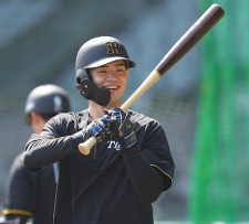 阪神・中野拓夢「勢いに飲まれないように、しっかりとタイガースらしい野球をやりたい」　日本ハムとのセ・パ首位対決へ気合