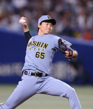 阪神・湯浅京己、中1日で2勝目　九回アツアツ虎打線イッキ4点　3年ぶりイニングまたぎで火つけた