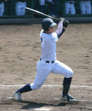大院大高　智弁和歌山から転校の異色二刀流・長瀬が奮闘「志望届出したい」球場で阪神が視察