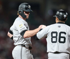巨人、無安打で先制！　押し出しで18イニングぶり得点　でも57イニング適時打なし