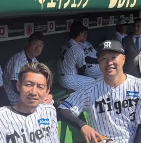 激アツメンバー」関本賢太郎、阪神タイガースのOB会に参加した 激アツメンバー」関本賢太郎、阪神タイガースのOB会に参加した