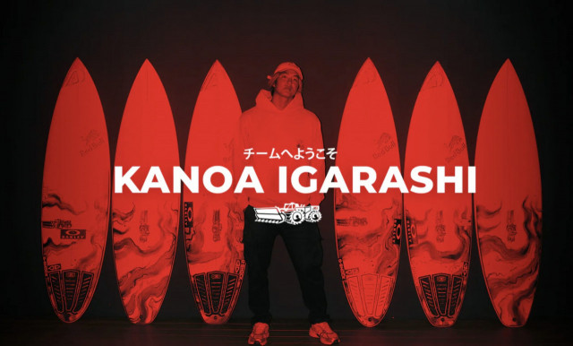 JS Surfboardsの公式YouTubeに五十嵐カノアが登場！（THE SURF