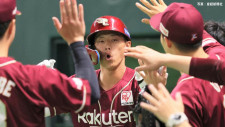 【楽天】ソフトバンクに3連勝！辰己が先制2号2ラン 堀内が10年目でプロ初本塁打 藤井5回無失点で今季初勝利 浅村は無安打で足踏み