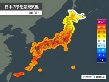 26日　九州から関東・北陸は猛烈な暑さ　東北も真夏日　停電時はできる限りの対策を