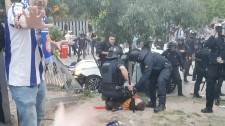 バルセロナ優勝前に車暴走１４人負傷　ファンにガラス割られ「運転手がパニック発作起こした」