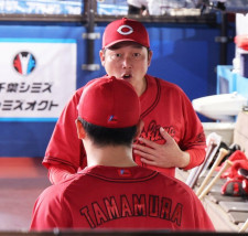 【広島】新井監督　あわやノーノーの１安打完敗に淡々「甘いところもあったように見えたけどね」